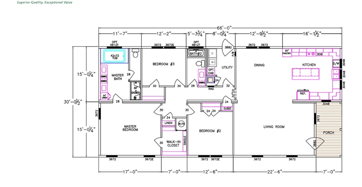 Coach House floor plan