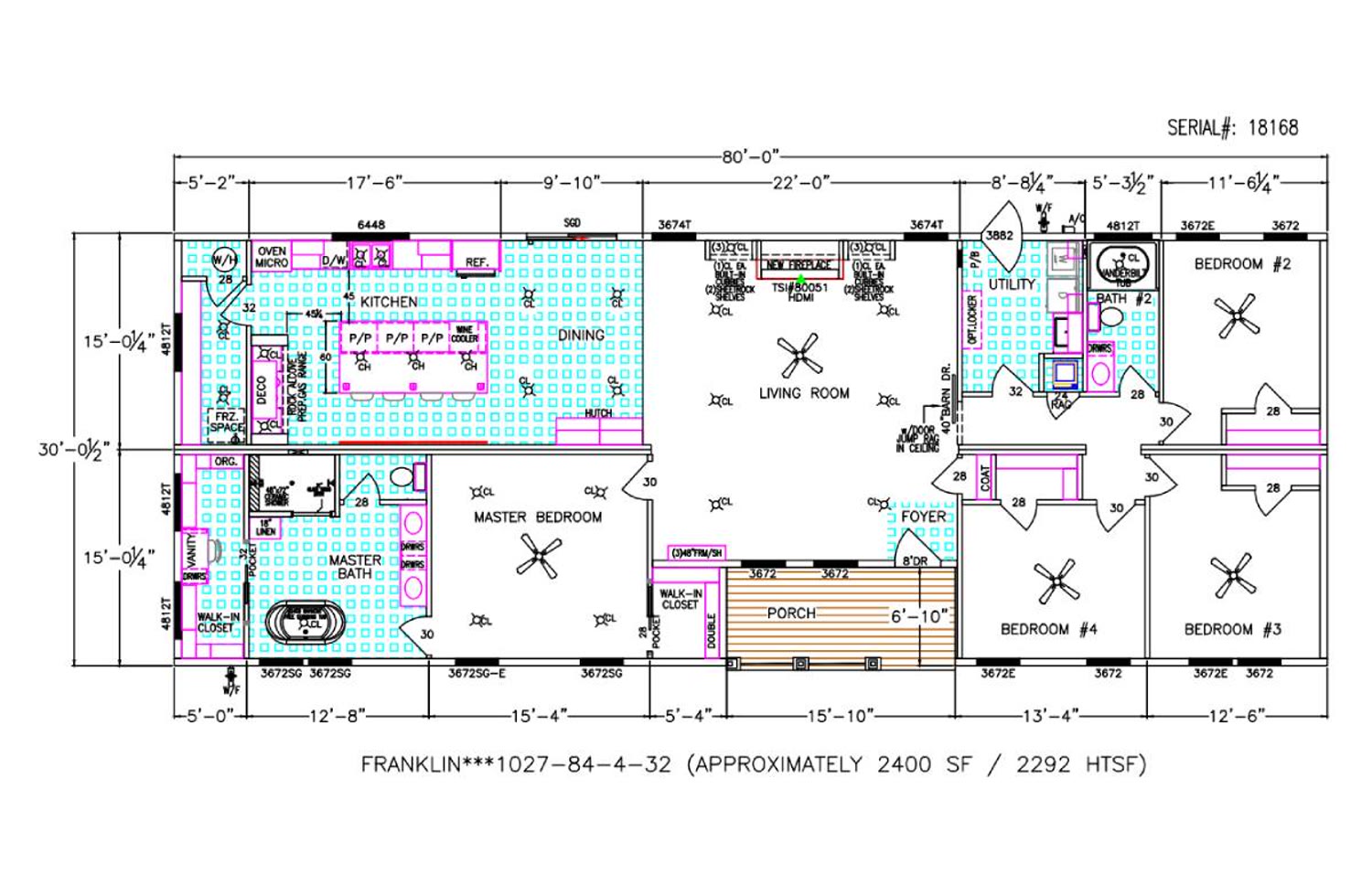 The Piney Branch floor plan