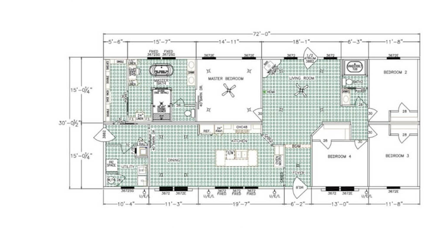 The Shoreline floor plan