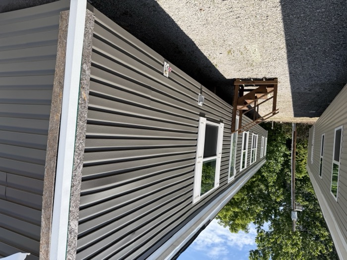Exterior side view