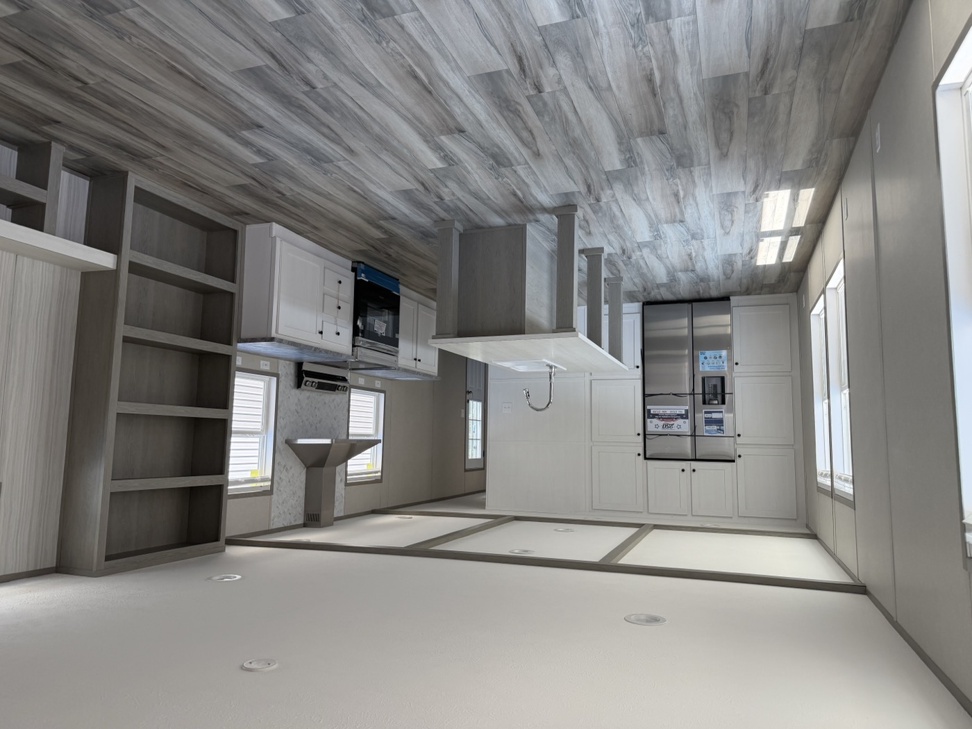 Single-wide home interior